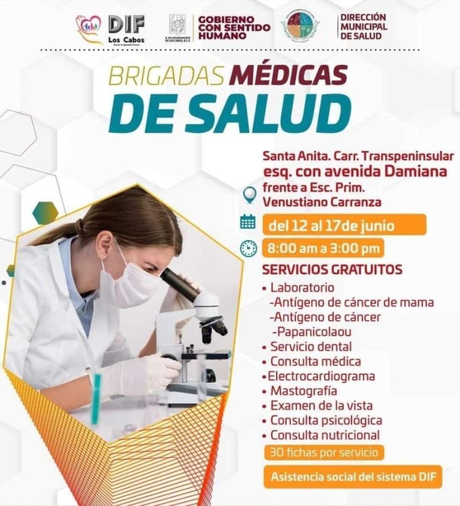 Realizarán Brigada Médica de Salud en la comunidad de Santa Anita