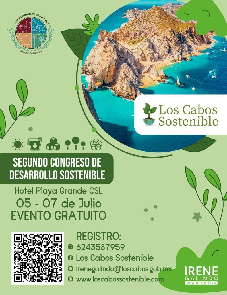 Convoca II regidora Irene Galindo al “2do Congreso Los Cabos Sostenible”