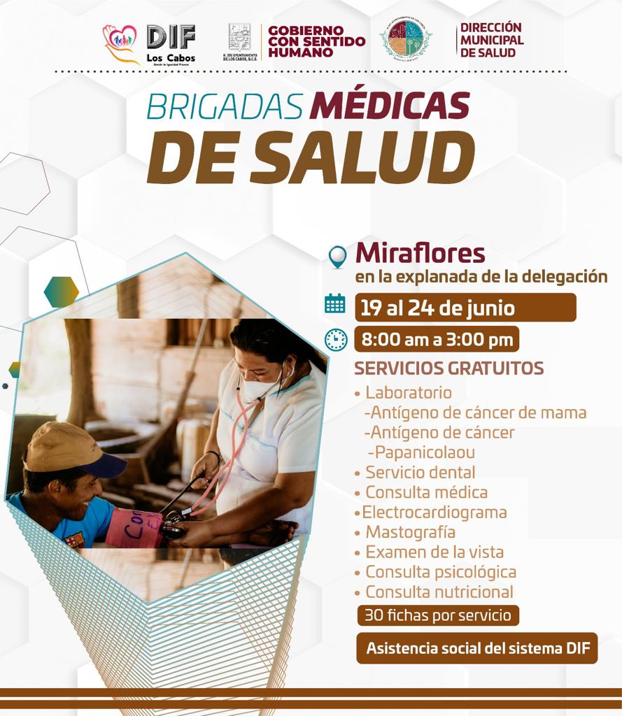 Vuelven las Brigadas de Salud a la zona rural