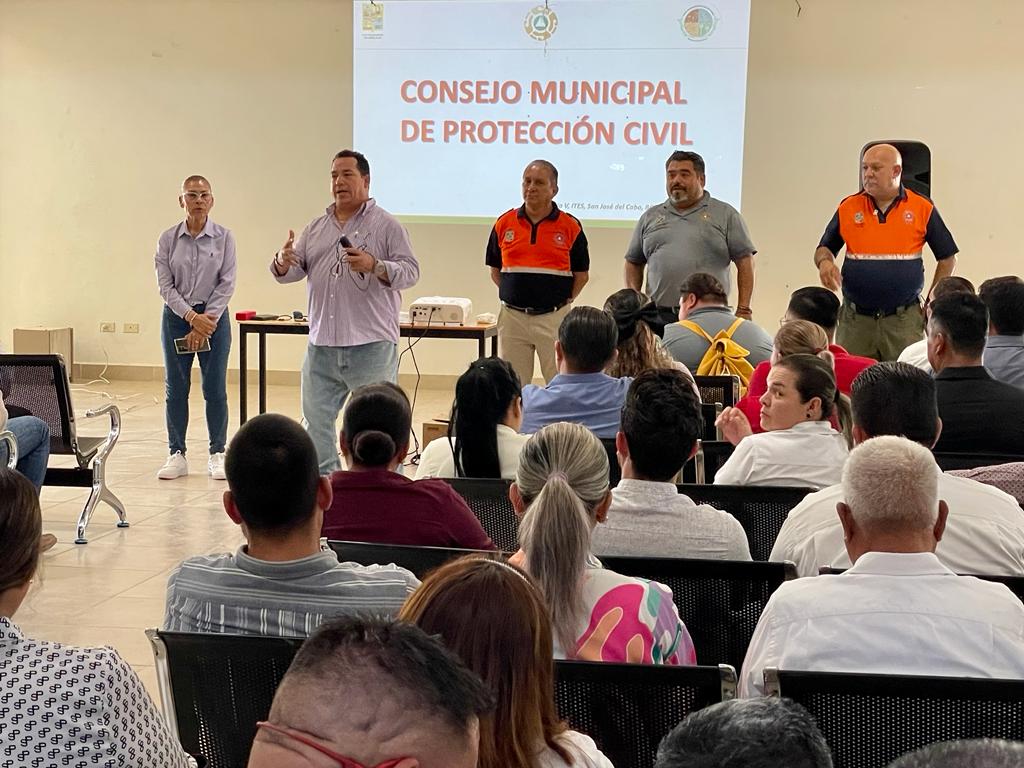 Trabaja Gobierno de Los Cabos en la coordinación para hacer frente a un fenómeno hidrometeorológico