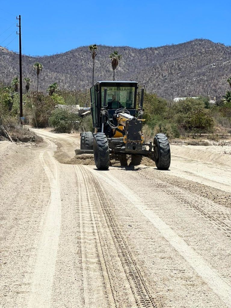 Caminos de la zona rural de Los Cabos en óptimas condiciones para la circulación vial