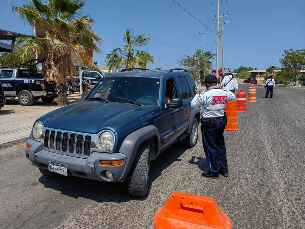 Continúan operativos contra vidrios polarizados en Los Cabos