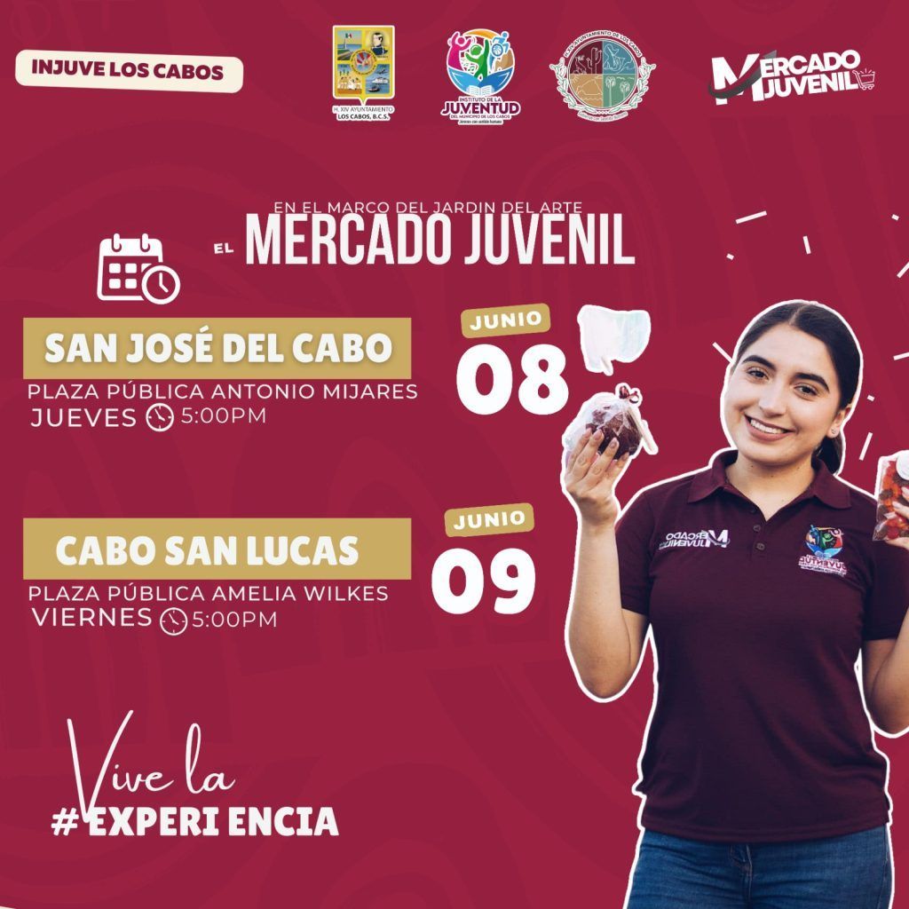 Asiste y vive la experiencia del Mercado Juvenil