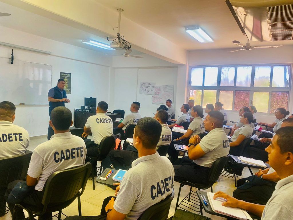 24 cadetes se encuentran en capacitación para ingresar a la Policía Municipal