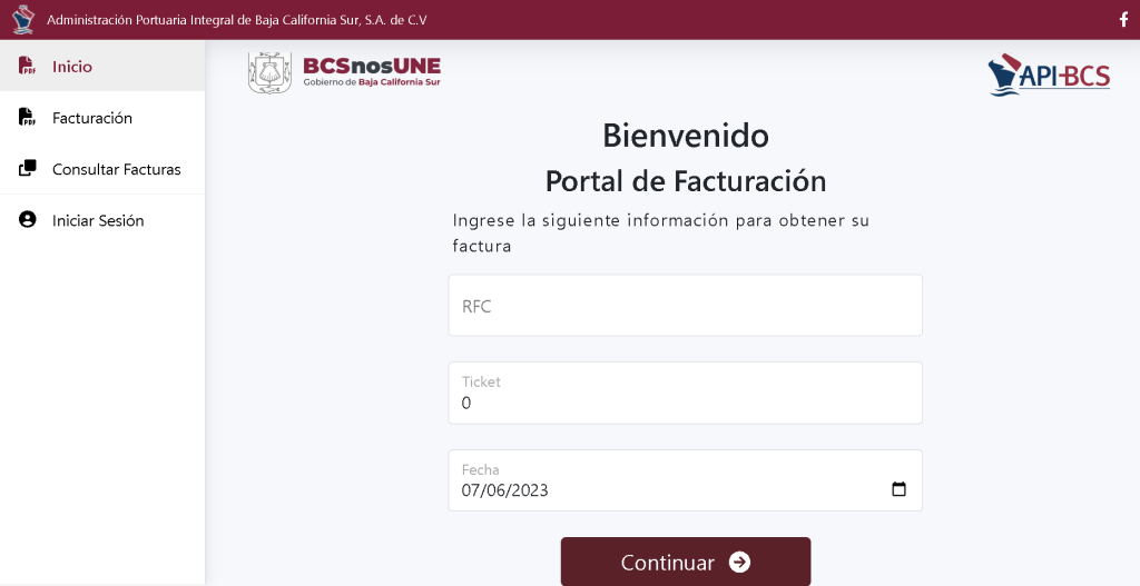 Implementa API-BCS nuevo sistema de facturación en línea