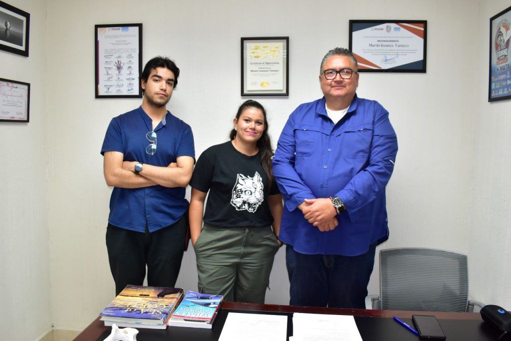 Apoyará FONMAR a estudiantes de la UABCS en muestreo de microplásticos en especies de pesca deportiva