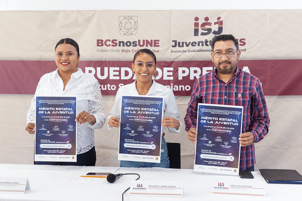 Invitan a participar en la medalla al “Mérito Estatal de la Juventud”