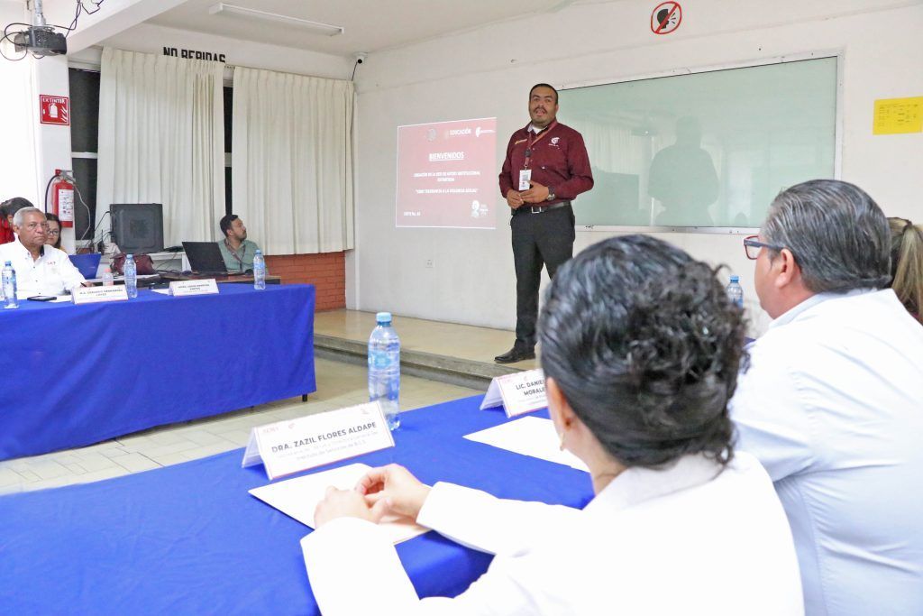 Se integra Salud Estatal a redes para prevención de violencia en escuelas de nivel medio superior