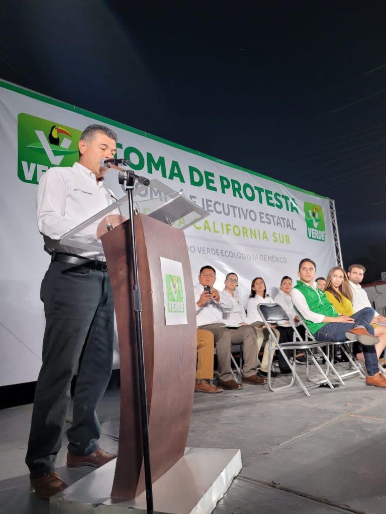 Comité Estatal del Partido Verde en BCS ahora estará conformado por ex panistas