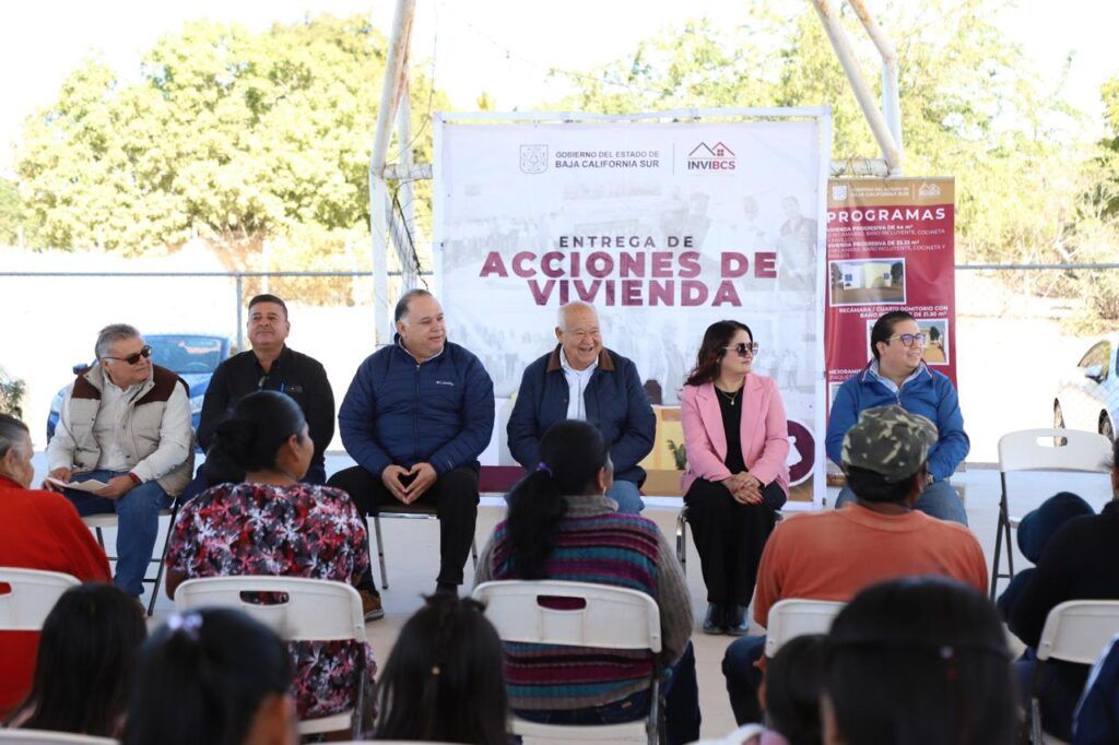Con una inversión de 4.1 millones de pesos en vivienda, las familias de La Paz reciben apoyo para mejorar su calidad de vida.
