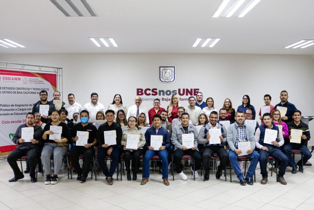 Con 54 aspirantes seleccionados y el 33% de plazas asignadas, el proceso del CECyTEBCS destaca los principios de inclusión, equidad y calidad de la Nueva Escuela Mexicana.