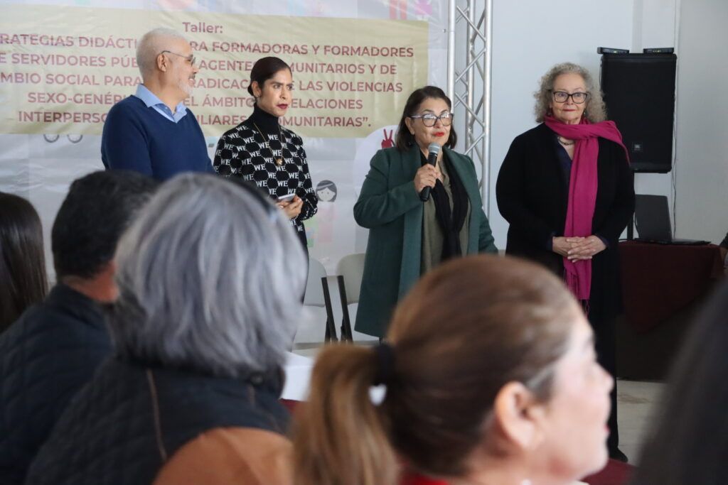 DIF Estatal trabaja con instituciones educativas, de seguridad y de mujeres para transformar la convivencia comunitaria.