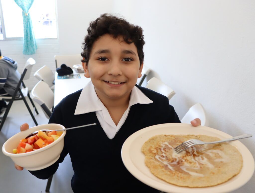 El programa de desayunos  fortalece el aprendizaje y previene el abandono escolar en 191 planteles.
