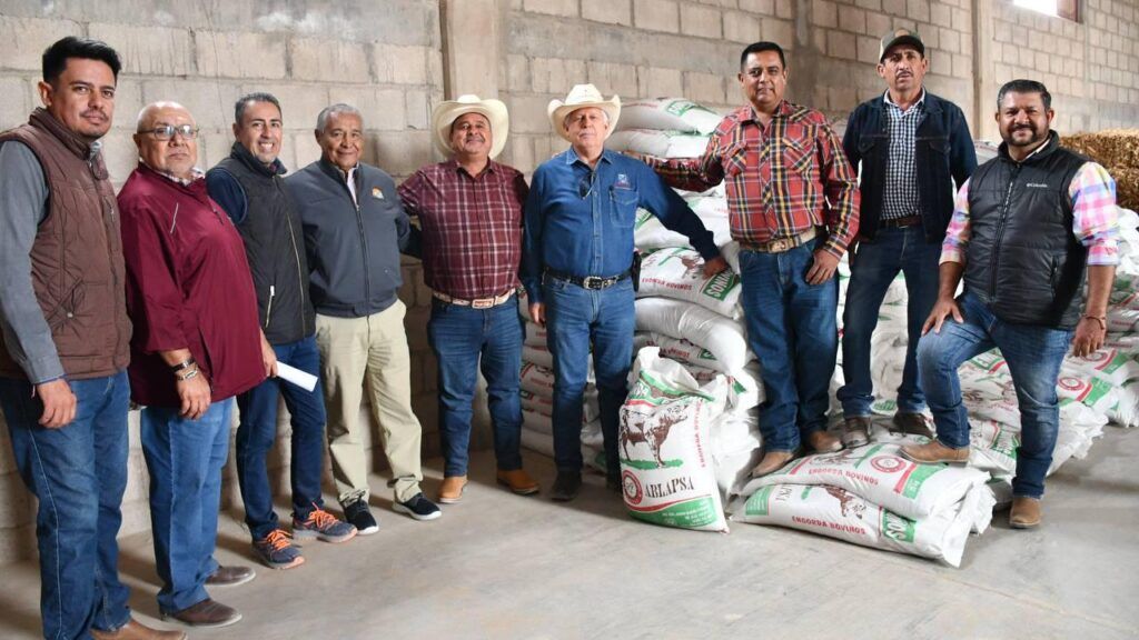 Se destinarán 20 mil pesos por hectárea para la siembra de forraje, además de apoyo en maquinaria.