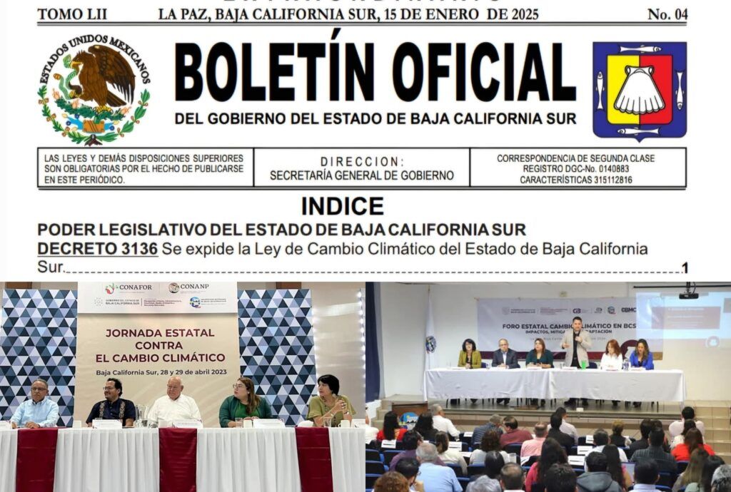El documento establece acciones para reducir emisiones y fortalecer la adaptación al cambio climático.