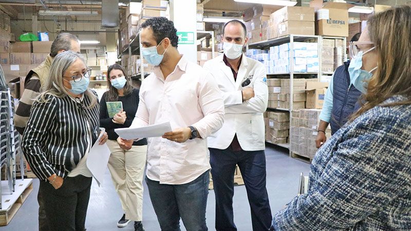 Con una inversión de 16 millones de pesos y el apoyo federal, se garantiza abasto de medicamentos e insumos en hospitales estatales.