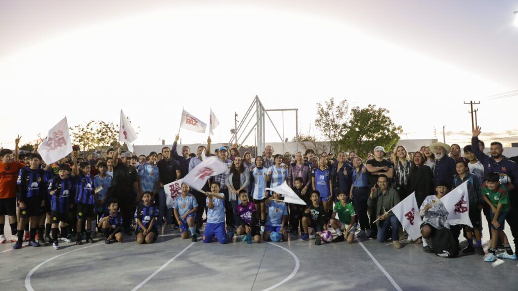 El nuevo espacio ofrece canchas, juegos infantiles y áreas de convivencia para vecinos de colonias aledañas.