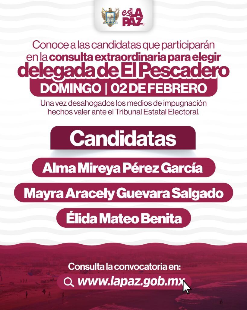 El Tribunal Estatal Electoral resuelve a favor de la ciudadana Élida Mateo Benita tras apelación pescadero