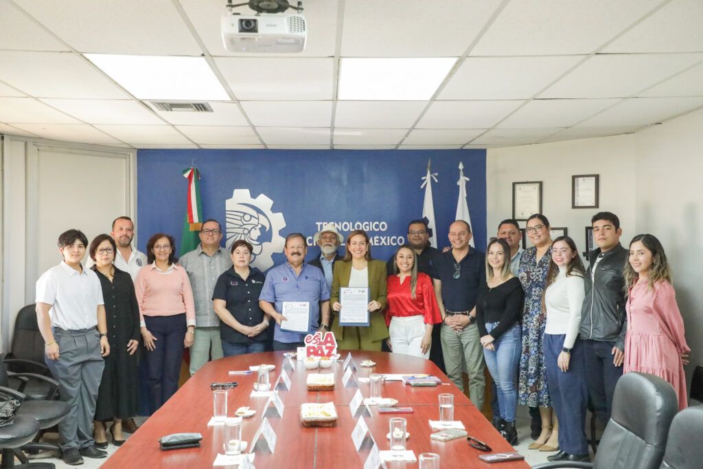El convenio contempla prácticas profesionales en obras municipales y la creación de comités estudiantiles de Cero Violencia.