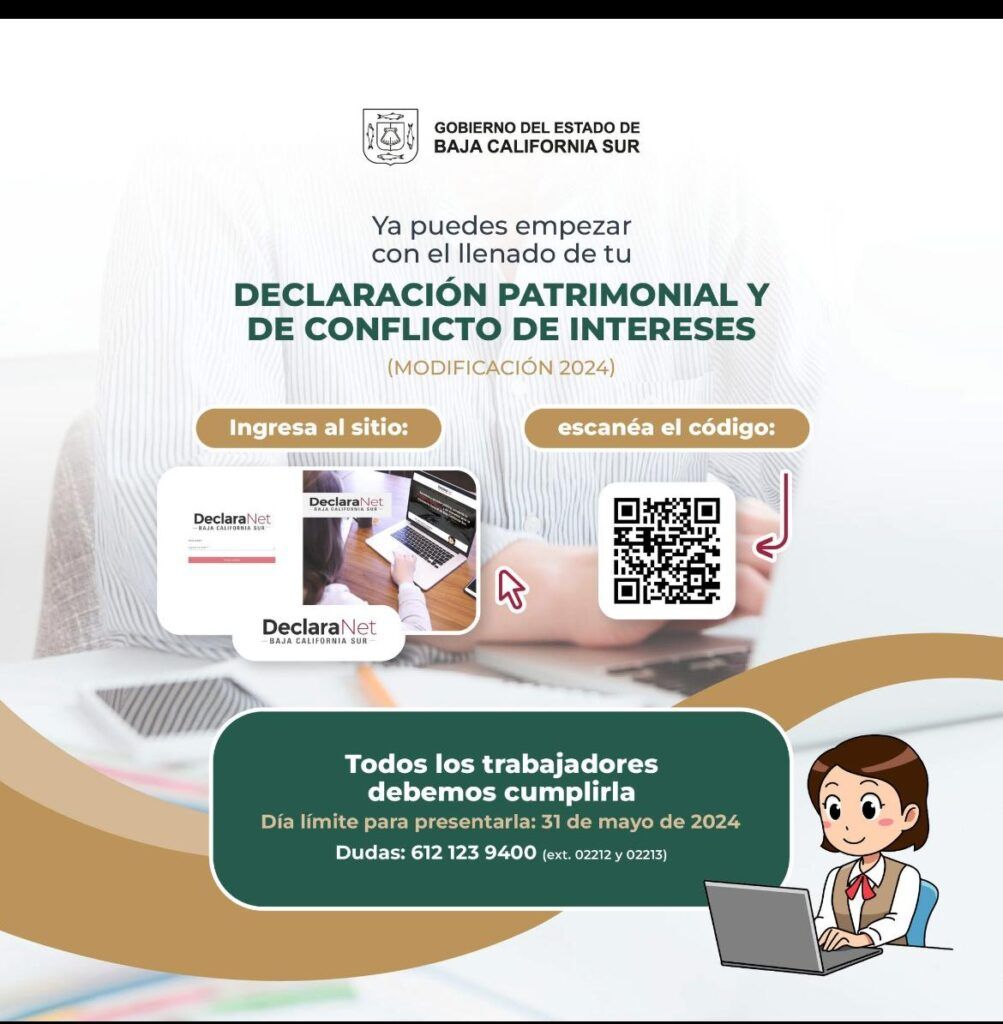 Todas y todos los servidores públicos están obligados a presentar dicho proceso, la fecha límite para el registro y firma es el 31 de mayo