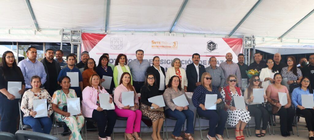 La asignación de plazas es resultado del esfuerzo, dedicación y años de servicio de los beneficiarios, según Alicia Meza Osuna.