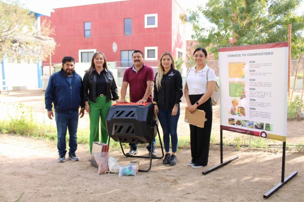 20 compostarios serán distribuidos en escuelas y centros de apoyo para fortalecer la conciencia ecológica