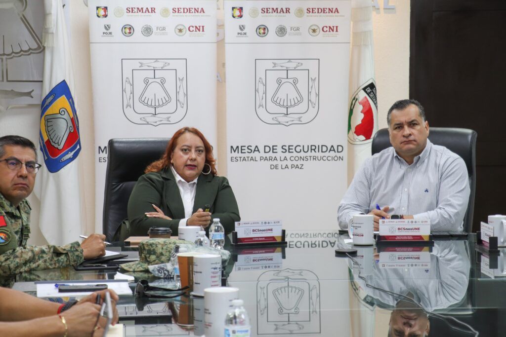 Coordinación interinstitucional fortalecerá la vigilancia y operativos antes, durante y después del proceso electoral en Baja California Sur.