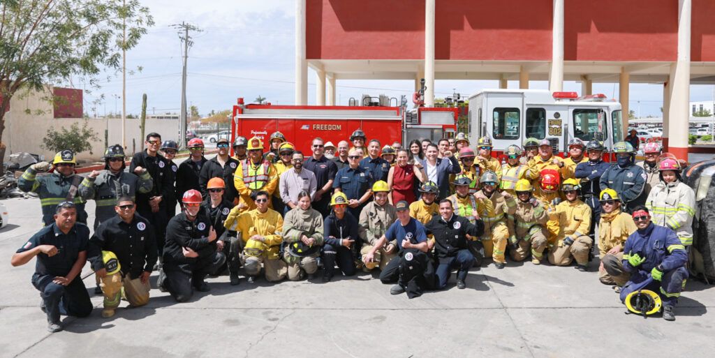 Gracias a la colaboración con cuatro ciudades de California, los bomberos locales mejoran su capacidad de respuesta.