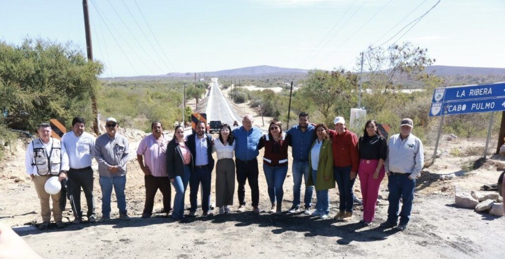 El puente conectará de forma segura a Santa Cruz, La Ribera y Cabo Pulmo durante huracanes.
