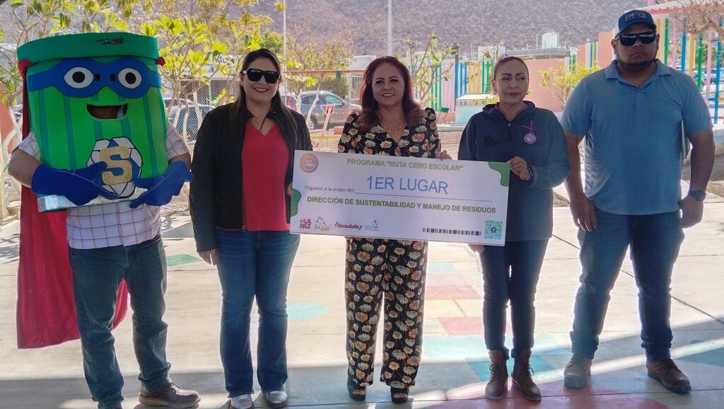 El Jardín de Niños "Patricia Miranda Avilés" y la Primaria "Jesús Castro Agúndez" lideraron la recolección de residuos en el concurso "Ruta Cero Escolar"