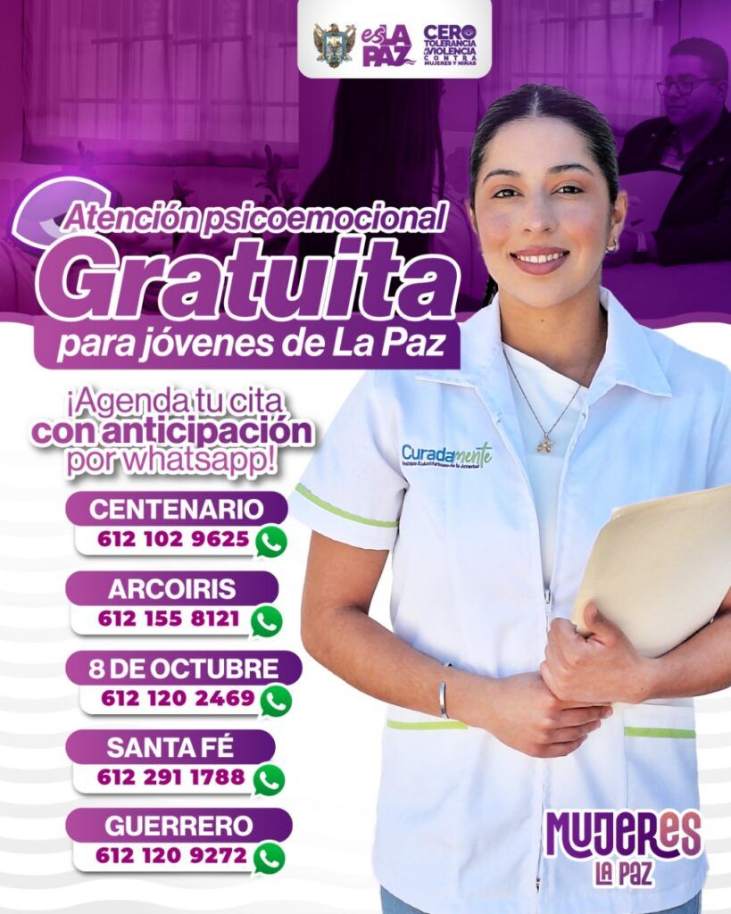Jóvenes podrán acceder a orientación psicológica sin costo en nuevos centros habilitados por la Dirección Municipal de la Juventud.