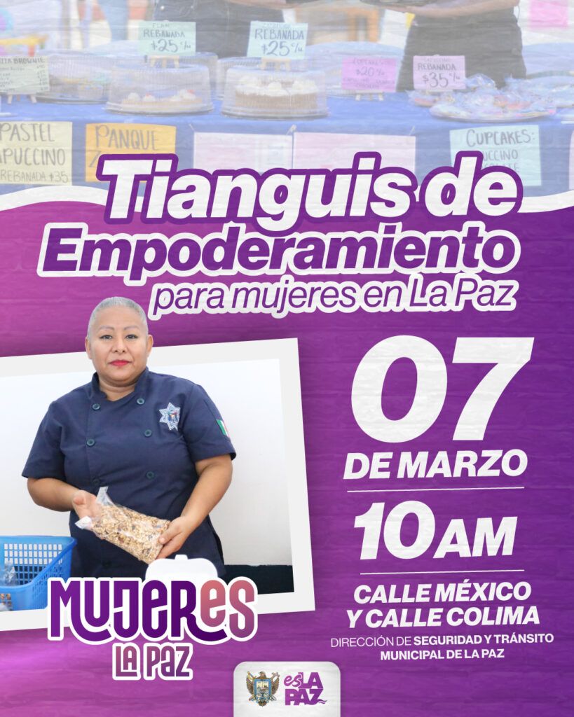 Mujeres policías muestran su talento emprendedor con alimentos, accesorios y más.