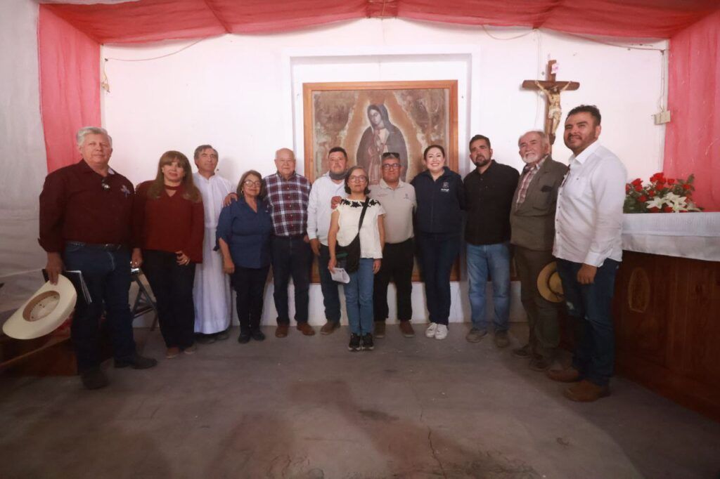 Entregan la restauración del lienzo histórico en la Sierra de Guadalupe, fortaleciendo el patrimonio cultural de Baja California Sur.