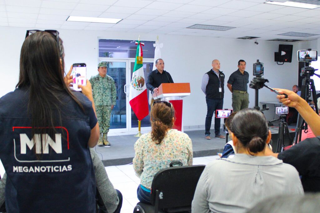 En conferencia de prensa, Antonio López Rodríguez presentó los avances en la investigación de los hechos ocurridos entre el 16 y 24 de abril en varios municipios de Baja California Sur.
