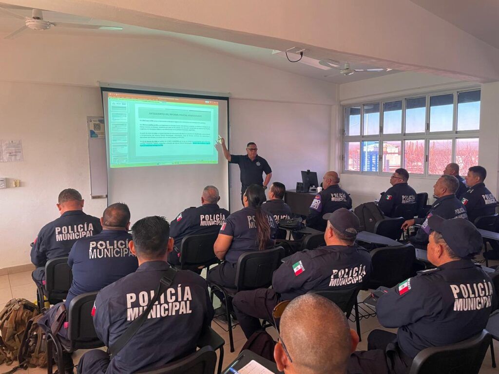 La formación policial busca fortalecer el desempeño operativo bajo estándares nacionales y enfoque en derechos humanos