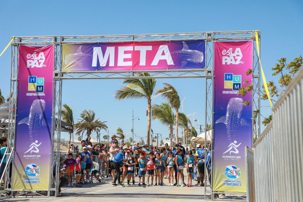 Con casi 200 participantes, el Triatlón La Paz dio inicio al Serial Estatal con podios destacados en categorías infantiles y juveniles