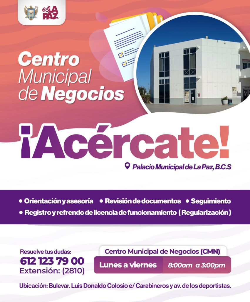 Desde el registro hasta el refrendo, el Centro Municipal de Negocios ofrece acompañamiento personalizado a quienes inician o regularizan su comercio.