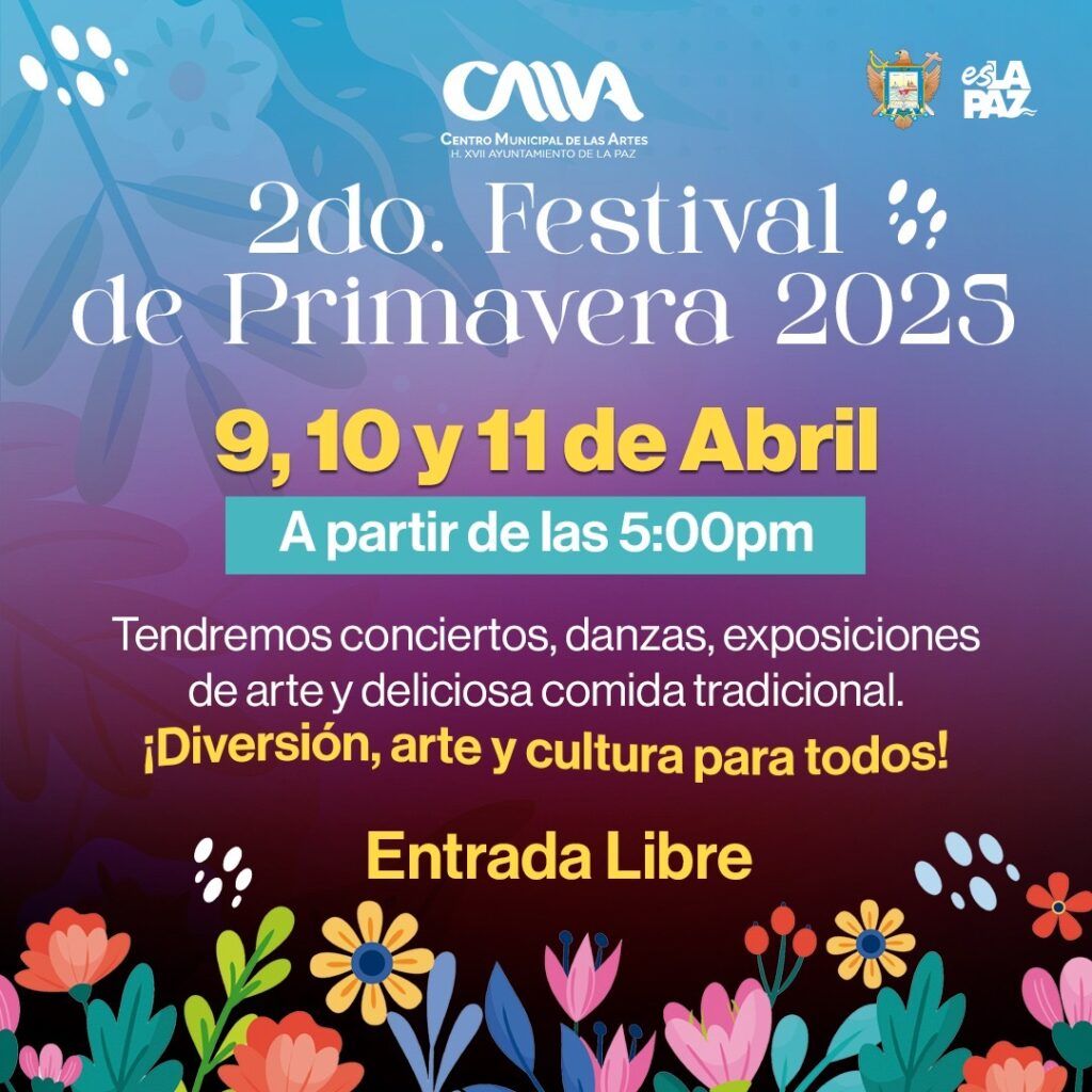 Del 9 al 11 de abril, el Centro Municipal de las Artes abre sus puertas al Festival de Primavera con actividades para toda la familia y entrada libre