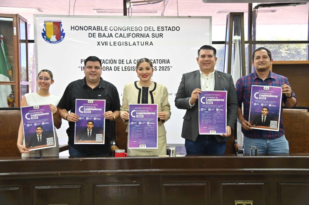 La convocatoria está dirigida a jóvenes de entre 18 y 29 años, con propuestas en temas cruciales para el futuro de Baja California Sur.