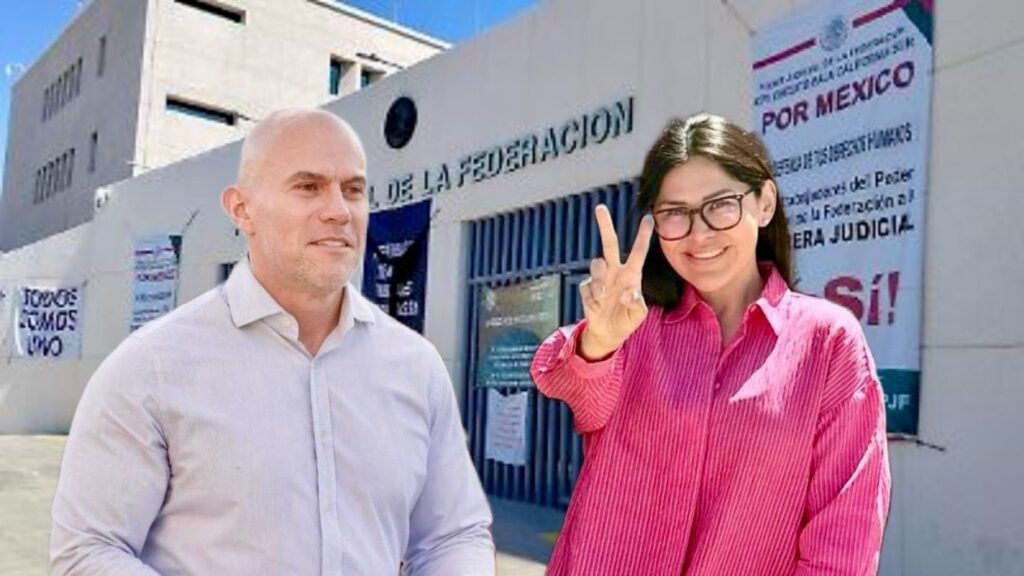 Adriana Berenisse Magdaleno y Gonzalo Mayorquín destacan por su trayectoria y presencia en la contienda judicial de Baja California Sur.