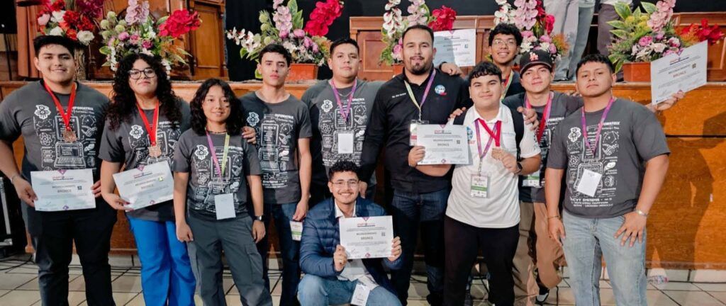 Dos equipos de la UABCS obtienen medalla de bronce en Infomatrix con proyectos de seguridad y asistencia tecnológica
