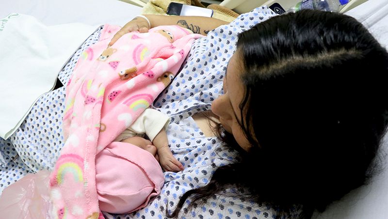 De los 3,420 nacimientos atendidos en hospitales estatales, la mayoría tuvo peso entre 2.5 y 4 kilos.