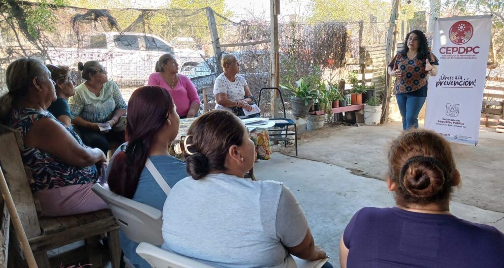 La estrategia de redes ciudadanas incluye capacitaciones, reuniones vecinales y participación de jóvenes, mujeres y adultos mayores.