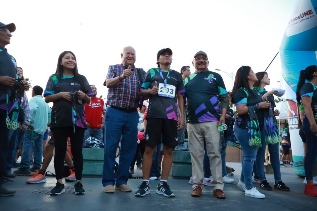 Con respaldo del gobernador Víctor Castro, la carrera de cinco kilómetros promovió el deporte como herramienta de valores, bienestar y transformación social en Baja California Sur.