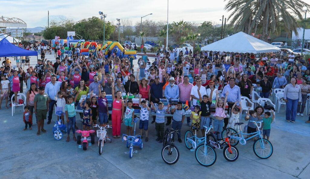 Más de 700 asistentes disfrutaron de actividades recreativas, rifas y el anuncio de una nueva obra deportiva en la comunidad.