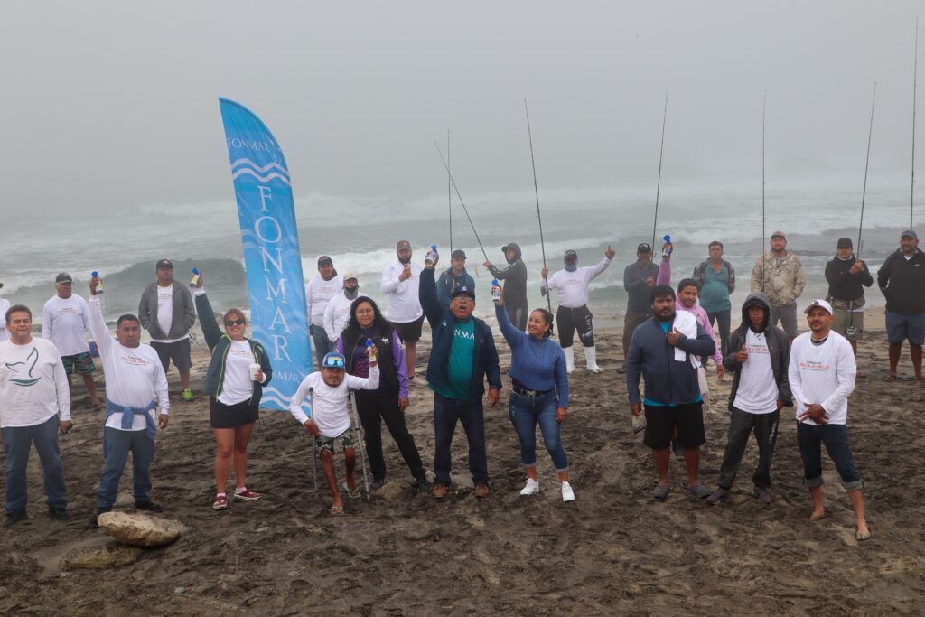 El torneo de pesca de orilla “Mamá Conquista el Mar” reunió a familias pescadoras en una jornada de convivencia y promoción ecoturística.