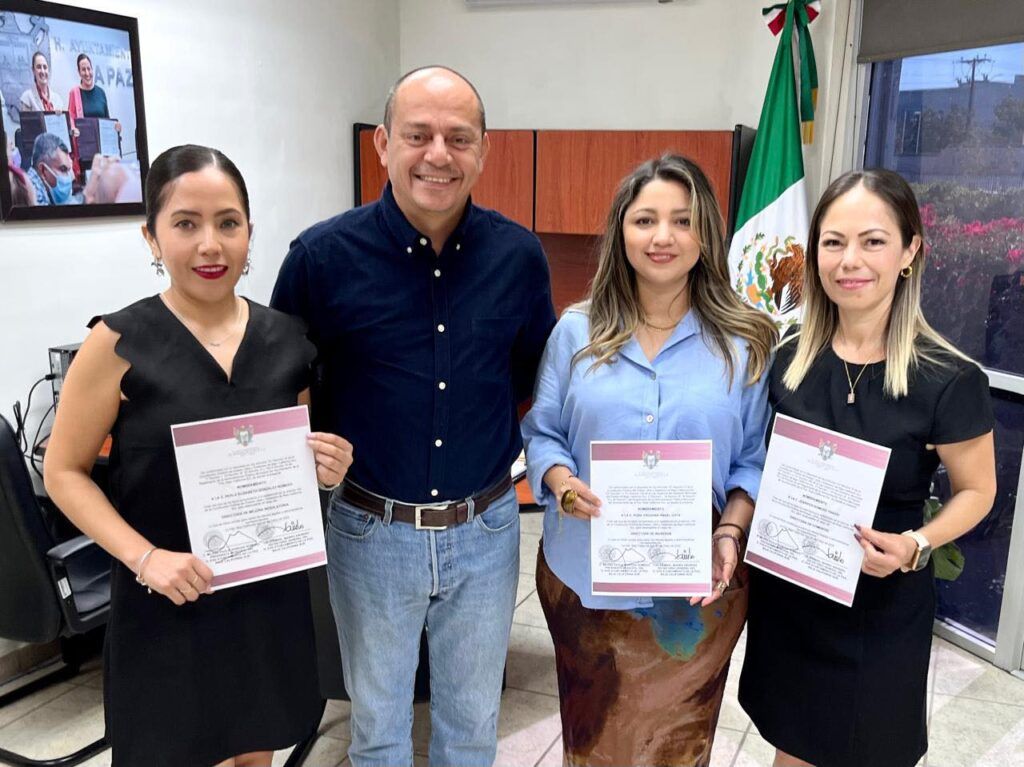 Se designan nuevas titulares en las direcciones de Comercio, Mejora Regulatoria e Ingresos para fortalecer el orden y la eficiencia operativa.