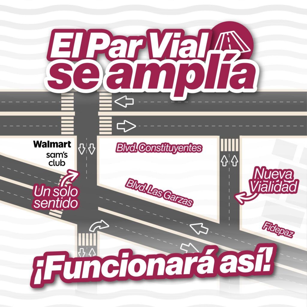 A partir del 8 de mayo, entran en vigor cambios en la calle Tiburón y el Libramiento Juan de Dios Angulo, junto con el inicio de Cemovial.