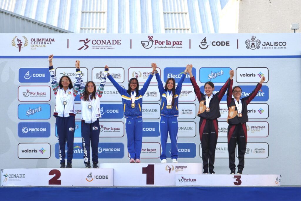 Con 16 preseas acumuladas, el estado destaca en los Juegos Nacionales CONADE en disciplinas como hockey, natación artística y luchas asociadas.