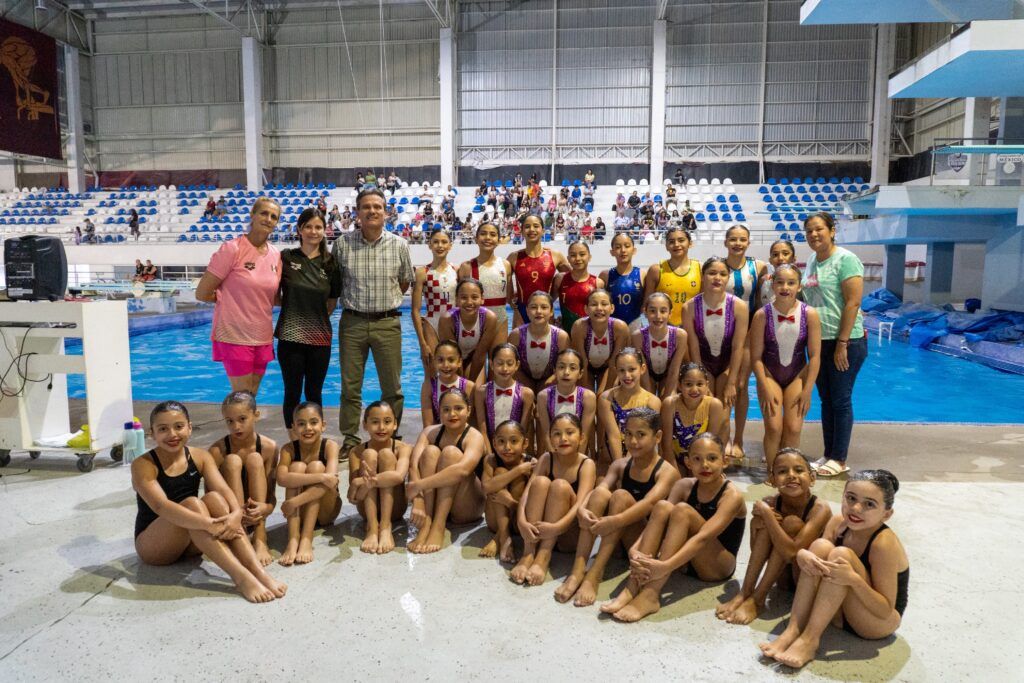 El respaldo institucional y el entrenamiento de alto rendimiento perfilan al equipo sudcaliforniano de natación artística como una promesa en la Olimpiada Nacional 2025.